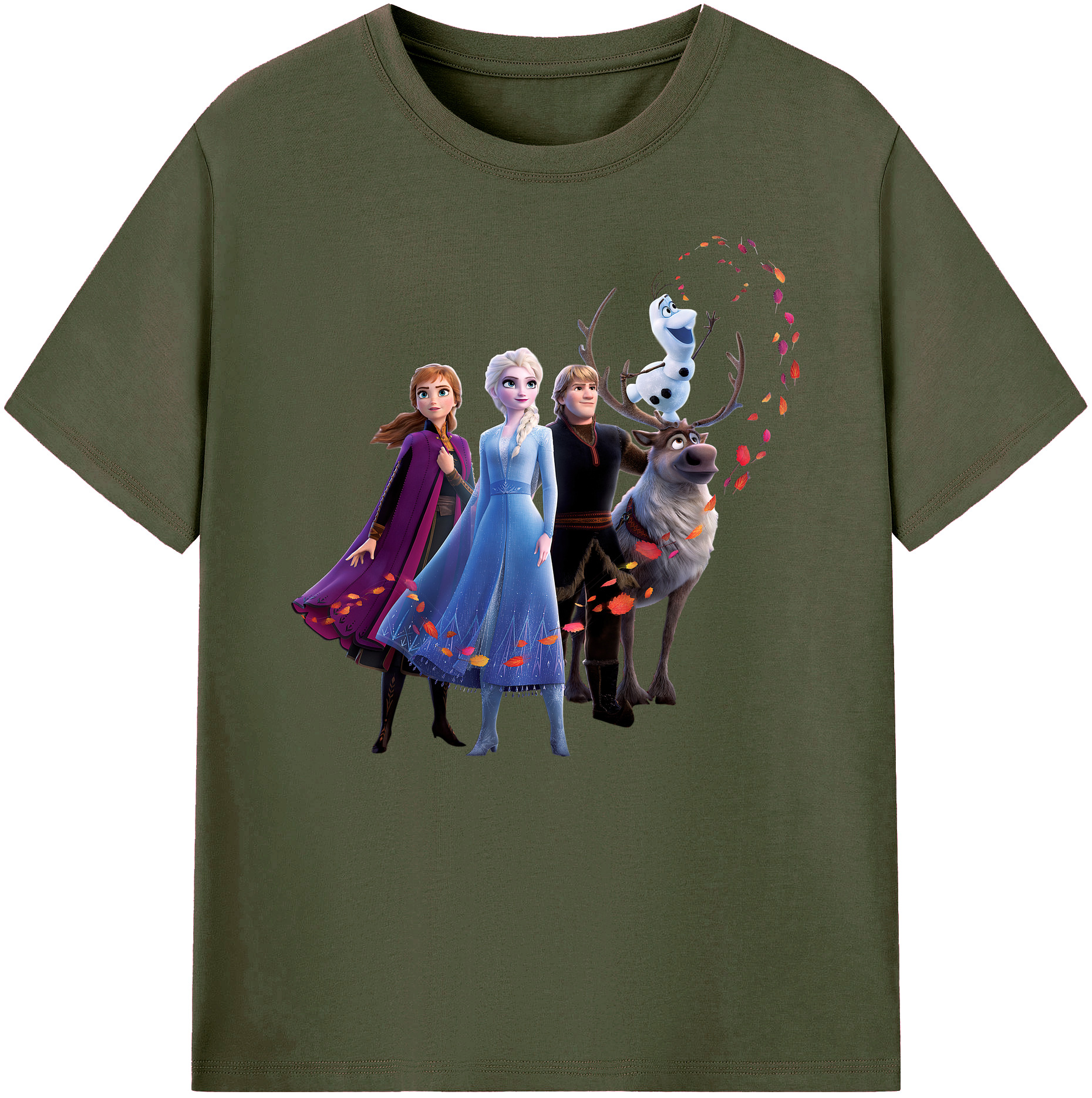 （画像用） アナと雪の女王 アンナ エルサ Frozen Anna Elsa 綿100％ メンズ半袖Tシャツ｜肌触りやわらか＆通気性